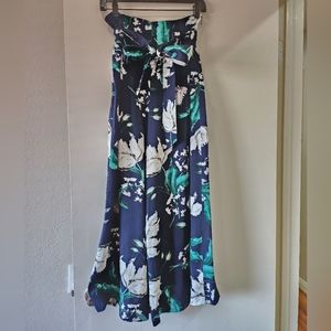 Erdem Blue Floral Pants